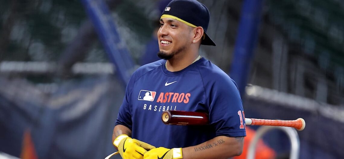 Isaac Paredes reporta con Astros de Houston en medio de rumores de cambio