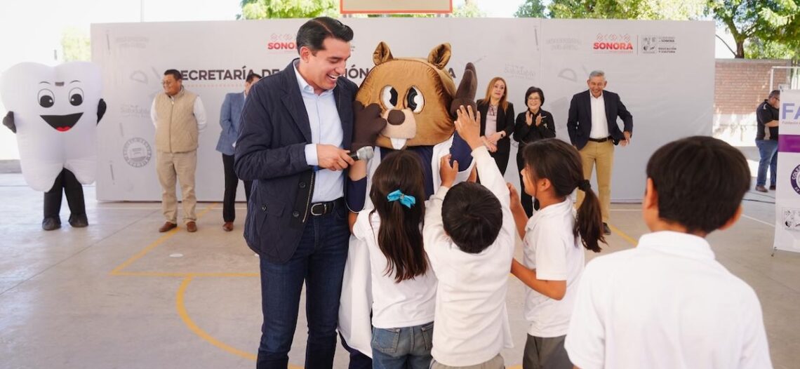 Fortalece Gobierno de Sonora cultura del cuidado de la salud bucal