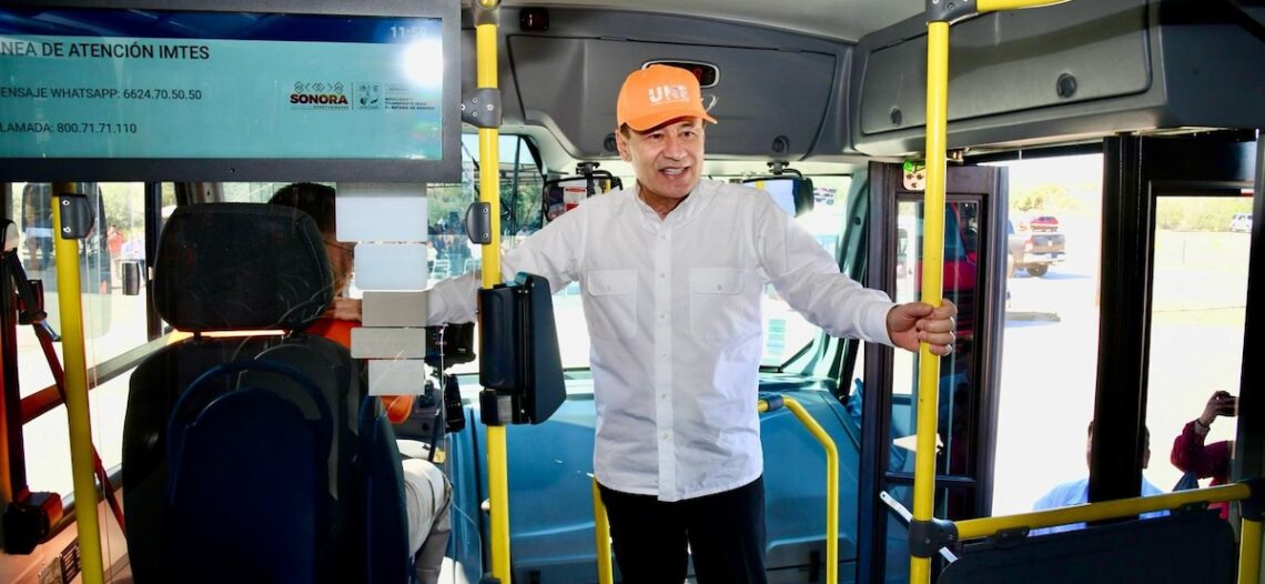 Con nueva tecnología y más unidades, modernizan el transporte en Sonora