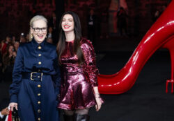 Meryl Streep y Anne Hathaway presentan en México «El diablo viste a la moda 2»