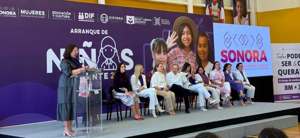 Gobierno de Sonora invertirá en el futuro de 250 niñas con «Niñas Adelante»