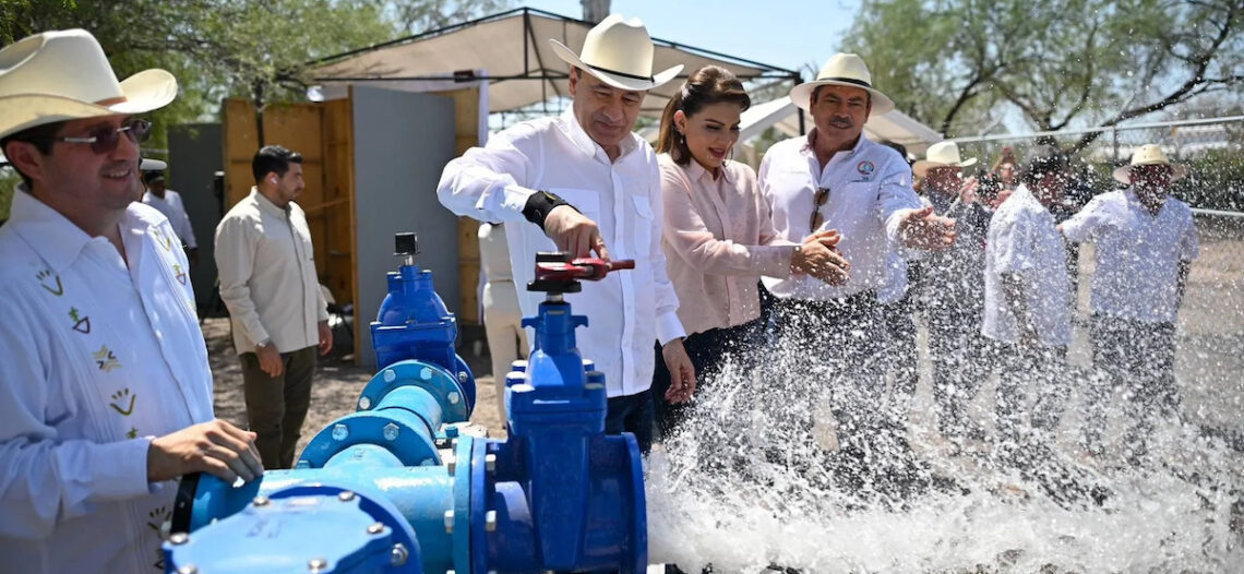 Gobernador Durazo impulsa proyectos hídricos en alianza con NADBank