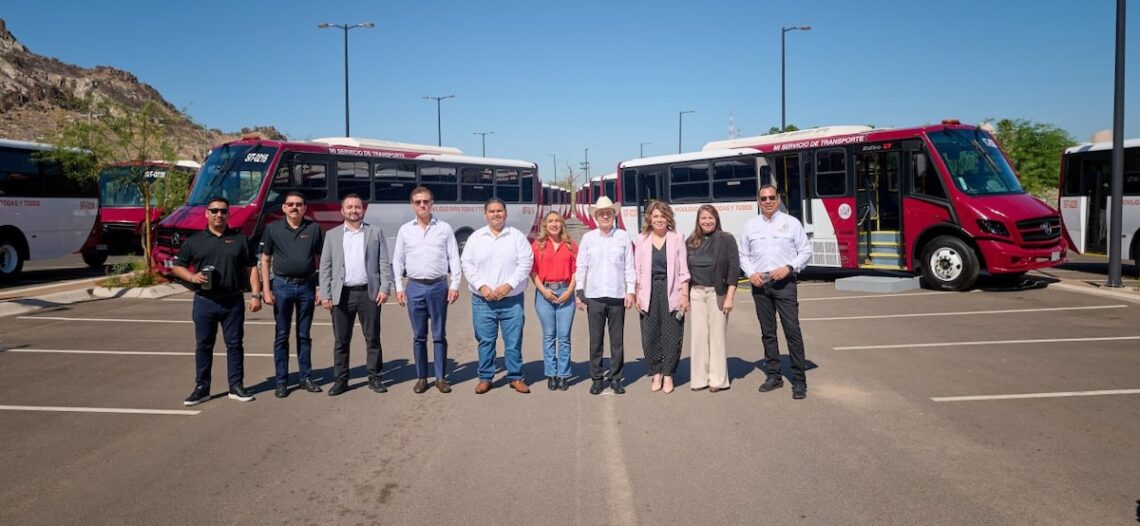 Con más de 400 unidades, Alfonso Durazo fortalece el transporte público