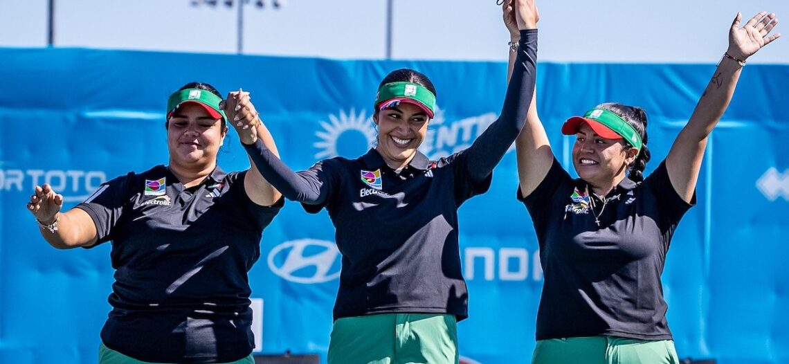Doble bronce para México en Copa del Mundo de Tiro con Arco Puebla 2026