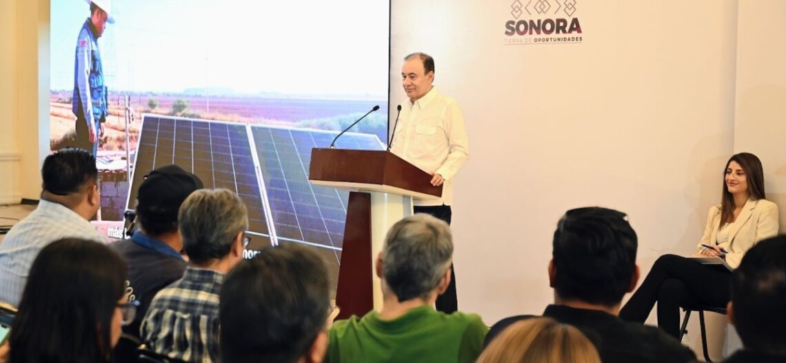 Gobernador Alfonso Durazo pone en marcha registro de Techos Solares