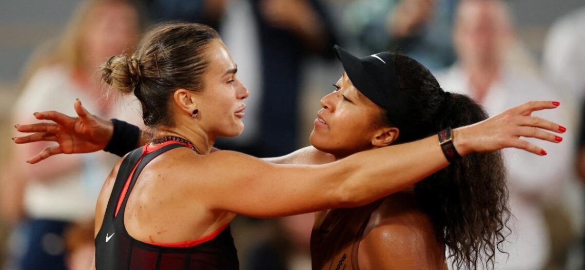 Aryna Sabalenka vence a Naomi Osaka y avanza a cuartos en Roland Garros