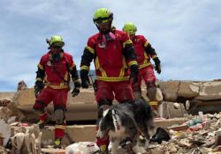 Elementos de Cruz Roja Mexicana inician labores de rescate en Venezuela