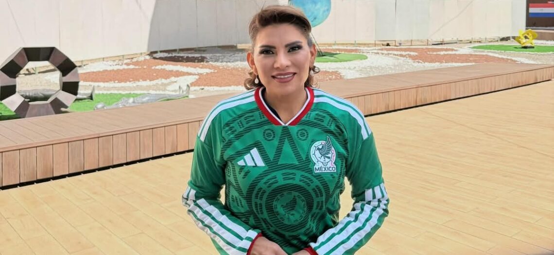 En México, el mundial de fútbol tiene sentido social: Lorenia Valles Sampedro