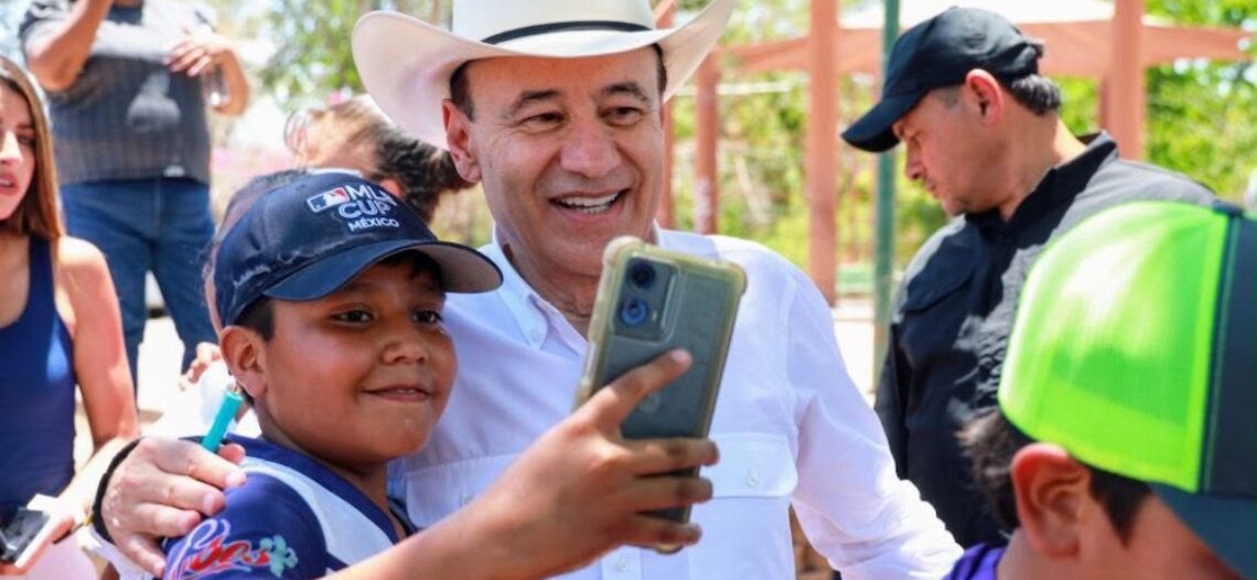 Gobernador Alfonso Durazo encabeza el rescate de espacios públicos