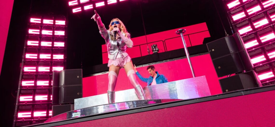 Madonna sorprende a Nueva York con un concierto gratuito en Times Square