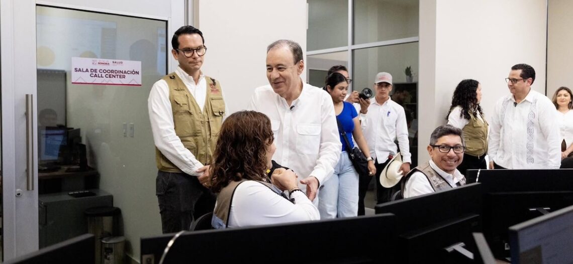 Sonora pone en operación el primer Centro Coordinador de Salud del país