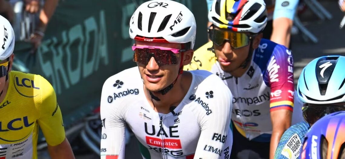 Isaac del Toro resiste en el Top 10 del Tour de Francia tras caída múltiple