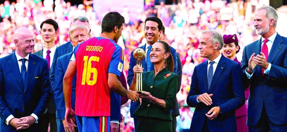 Sheinbaum destaca al Mundial como símbolo de unión entre los pueblos