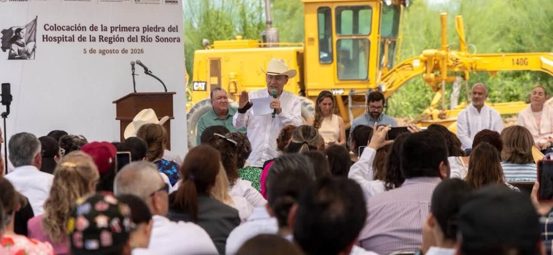 Gobierno inicia construcción del Hospital Regional del IMSS-Bienestar en Ures