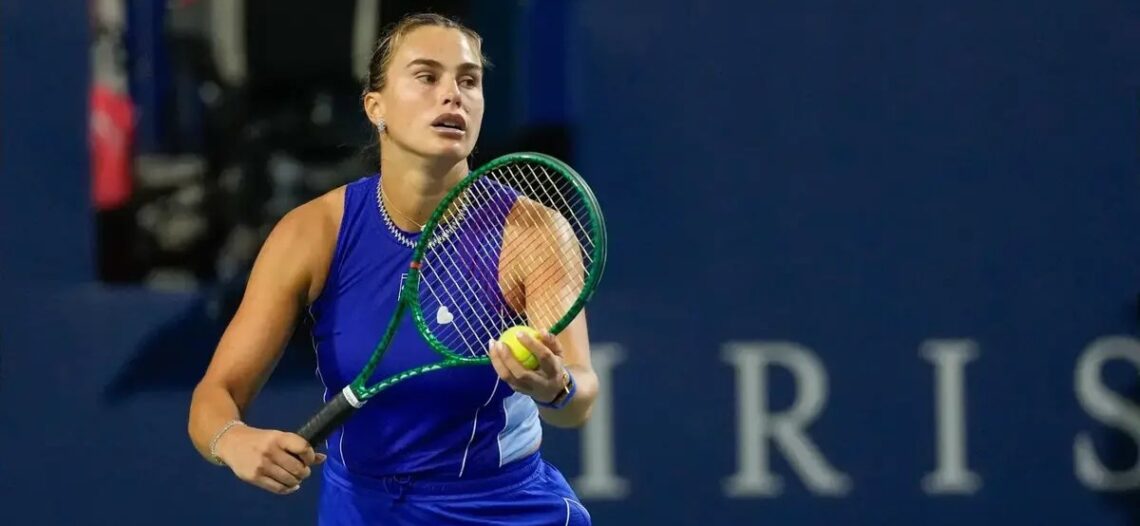 Sabalenka avanza en Cincinnati y busca terminar con sequía de cinco meses