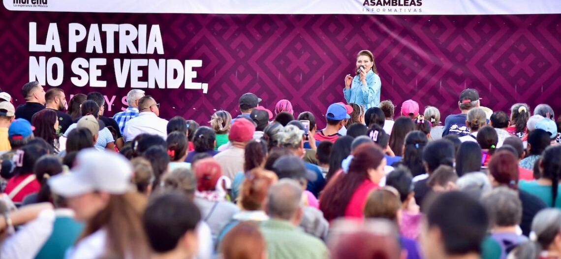 Lorenia Valles resalta importancia del campo en el Poblado Miguel Alemán