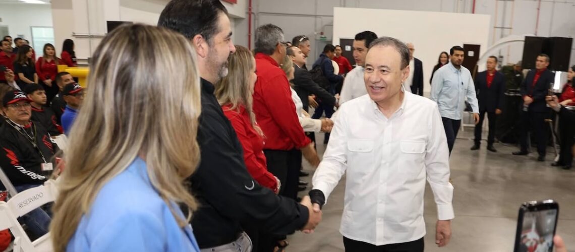 Gobernador Durazo impulsa crecimiento sostenido de la manufactura en Sonora