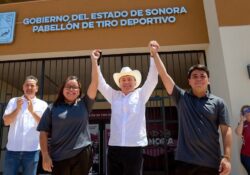 Gobernador Durazo moderniza instalaciones para atletas de alto rendimiento