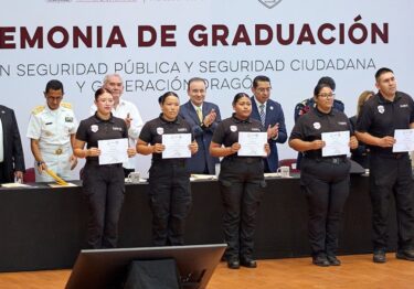 Durazo fortalece Policía Estatal con incorporación de 271 nuevos elementos