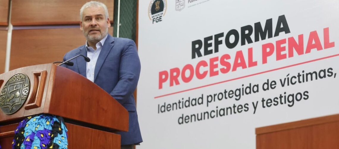 Michoacán impulsa reforma para proteger a víctimas y testigos de delitos