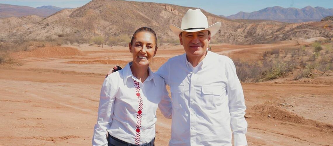Durazo destaca resultados en bienestar y seguridad de Sonora junto a Sheinbaum