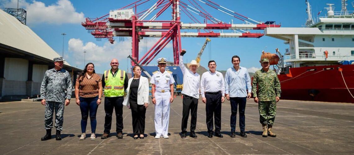 Con inversión de 660 mdp, Alfonso Durazo fortalece el Puerto de Guaymas
