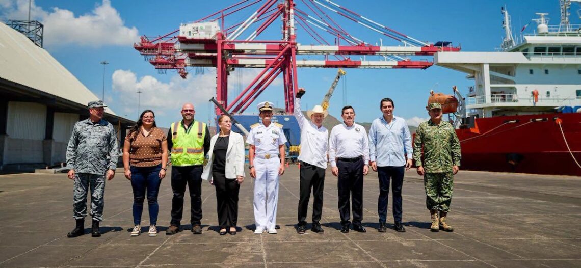 Con inversión de 660 mdp, Alfonso Durazo fortalece el Puerto de Guaymas