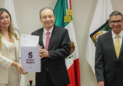 Recibe Congreso de Sonora Quinto Informe de Gobierno de Alfonso Durazo