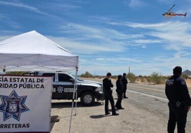 Policía Estatal refuerza vigilancia preventiva en las carreteras de Sonora