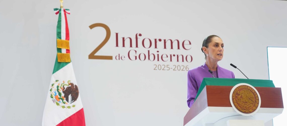 Sheinbaum defiende honestidad y soberanía durante su Segundo Informe de Gobierno