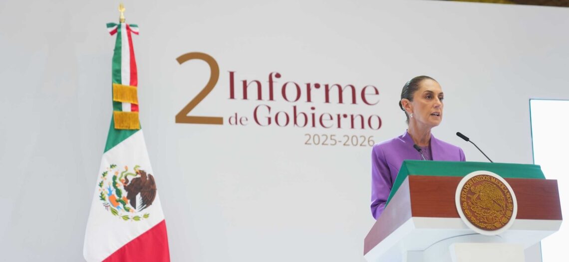 Sheinbaum defiende honestidad y soberanía durante su Segundo Informe de Gobierno