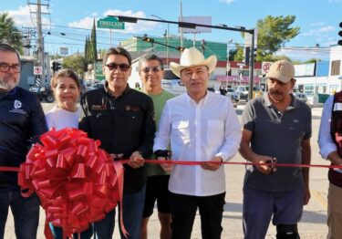 Gobernador Alfonso Durazo inaugura puente de más de 17 mdp en Nogales
