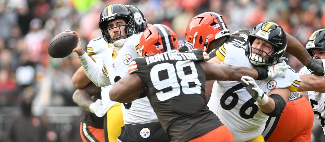 Browns derrota a Steelers y toma el liderato de la AFC Norte de la NFL