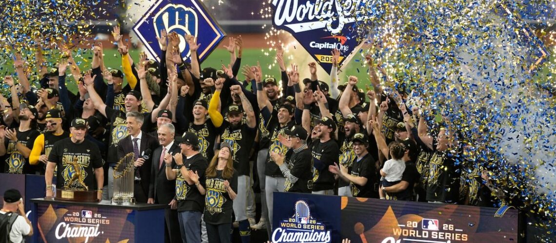 Milwaukee vence a Tampa Bay y conquista su primera Serie Mundial de MLB