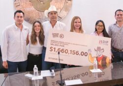 Recibe Gobierno de Sonora donativo de más de 1.6 mdp para DIF Sonora