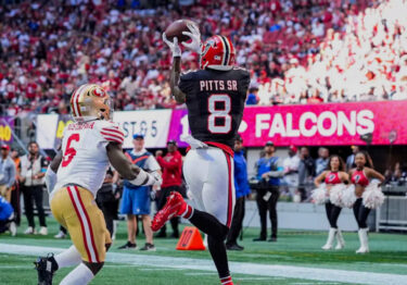 Falcons vence a los 49ers y termina con su invicto en la temporada NFL