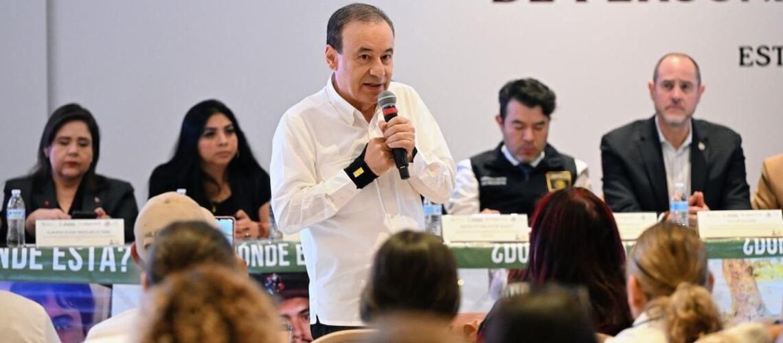 Durazo refuerza coordinación federal para atender a las familias buscadoras