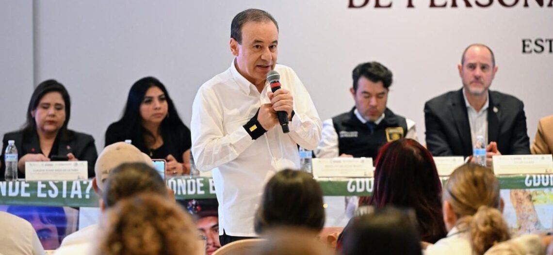 Durazo refuerza coordinación federal para atender a las familias buscadoras